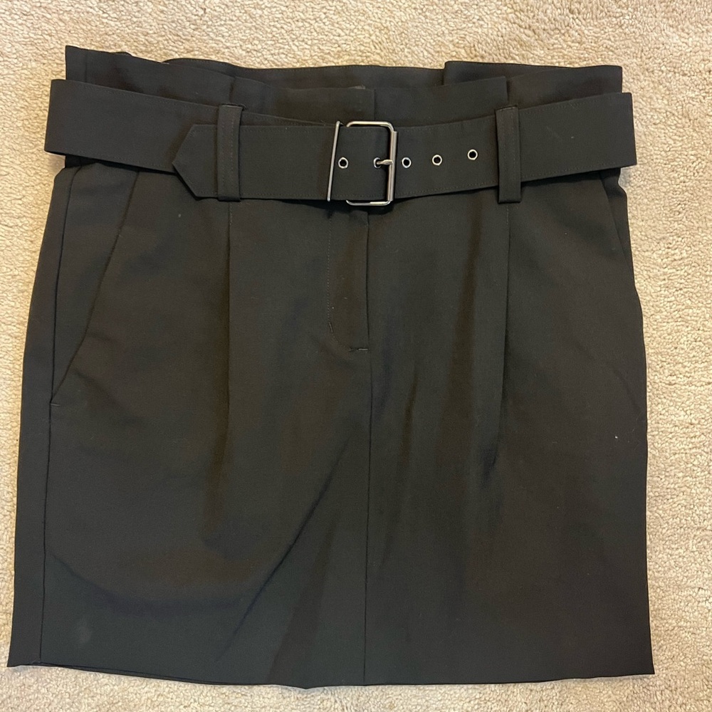 *3/$10* Express Black Belted Skirt